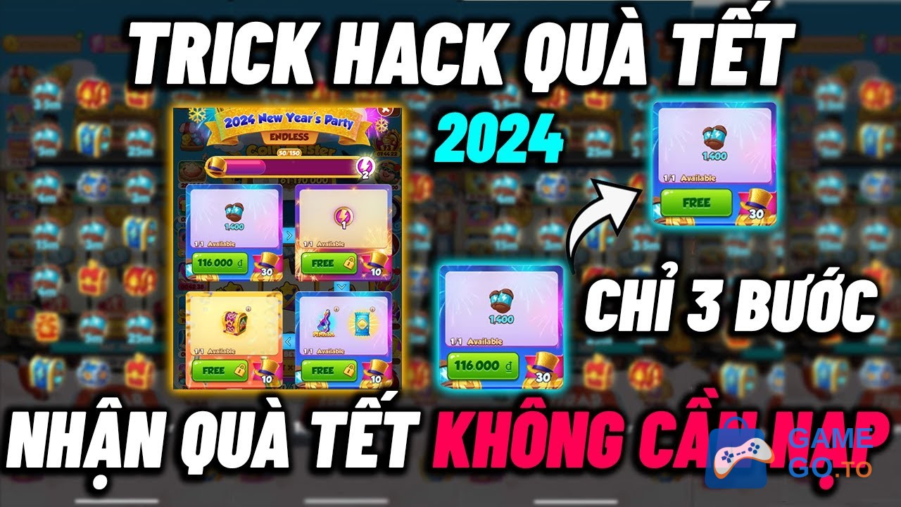 Cách Hack Spin Coin Master Mở Khóa Quà Năm Mới 2024 Nhận Spins Không Cần Nạp Tiền